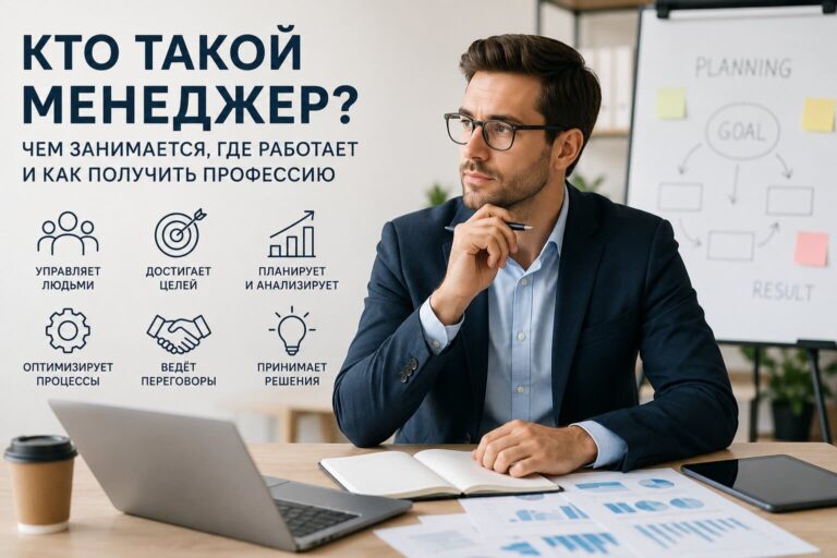 Кто такой менеджер